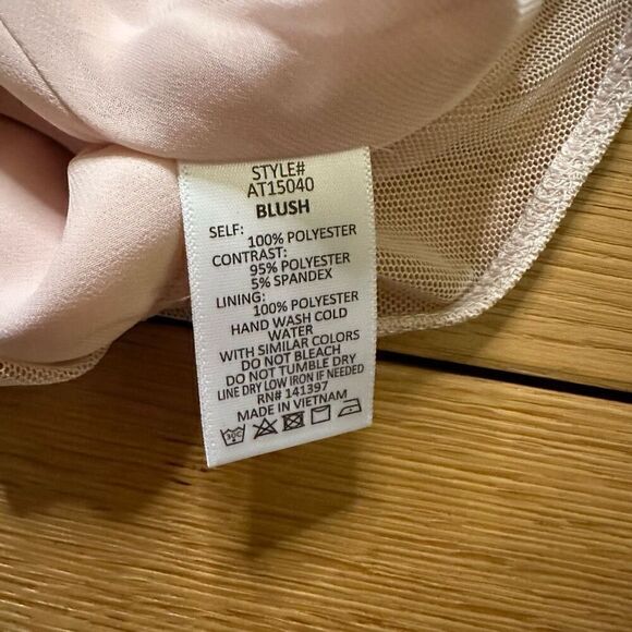 NWT Astr blush bodysuit career xs - Picture 6 of 7